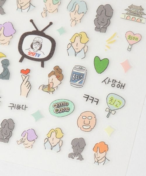 studio CLIP（スタディオクリップ）の「ネイルシールセット[アンニョンBY CLIP]（ネイルシール/ネイルチップ・レディース・その他1/その他2・FREE）」の9枚目の写真