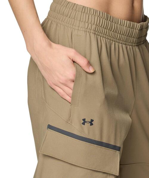 UNDER ARMOUR(アンダーアーマー)の「UAアンストッパブル カーゴパンツ(ライフスタイル/レディース)(その他パンツ・レディース・ブラウン系・L/M/XL/S)」の4枚目の写真