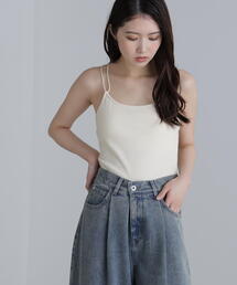 FREE'S MART | ◇カップ付きキャミソール(カップ取り外し可)(キャミソール)