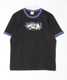 PUMA | PUMA ウェア プーマウェア M FUTURE.ARCHIVE GRAPHIC RI ショートスリーブ 631842 01BK(Tシャツ/カットソー)