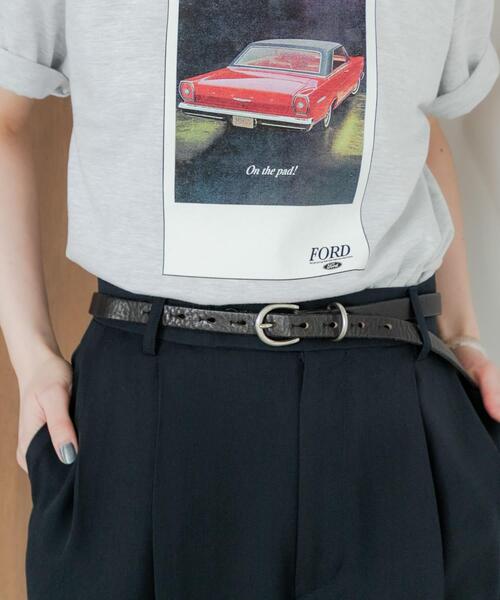 URBAN RESEARCH(アーバンリサーチ)の「レザーベルト(ベルト・レディース・ブラック/ブラウン・FREE)」の3枚目の写真