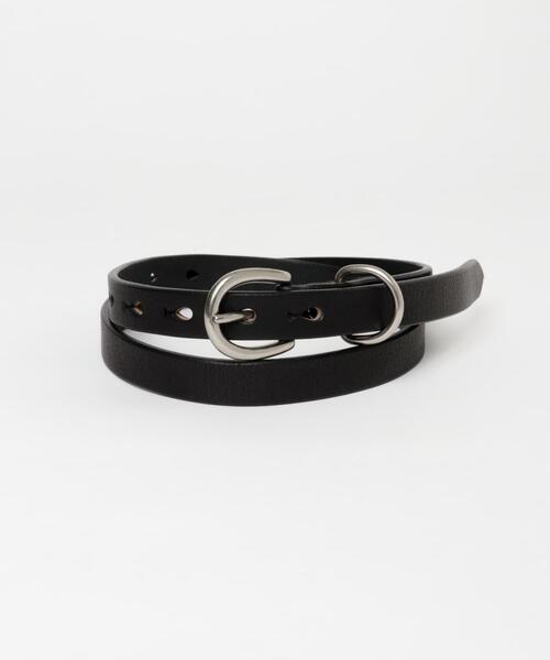 URBAN RESEARCH(アーバンリサーチ)の「レザーベルト(ベルト・レディース・ブラック/ブラウン・FREE)」の7枚目の写真