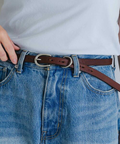 URBAN RESEARCH(アーバンリサーチ)の「レザーベルト(ベルト・レディース・ブラック/ブラウン・FREE)」の12枚目の写真