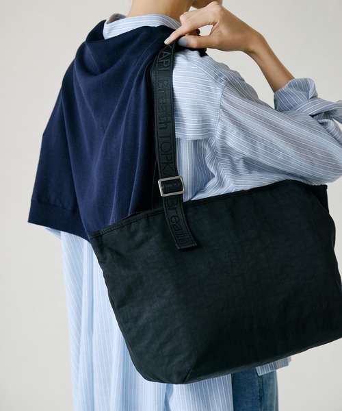 Breath TOPKAPI(ブレストプカピ)の「【Breath TOPKAPI】Freely フリーリー ナイロン ロゴテープ トートバッグ A4対応(トートバッグ・レディース・ブラック/ベージュ/オレンジ/イエロー・FREE)」の21枚目の写真
