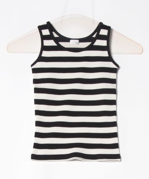 LOWRYS FARM（ローリーズファーム）の「リブタンク　289432（タンクトップ・キッズ・アイボリー/ブラック/グレー・110cm/150cm/140cm/120cm/130cm）」の12枚目の写真