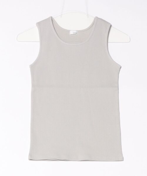 LOWRYS FARM（ローリーズファーム）の「リブタンク　289432（タンクトップ・キッズ・アイボリー/ブラック/グレー・110cm/150cm/140cm/120cm/130cm）」の14枚目の写真
