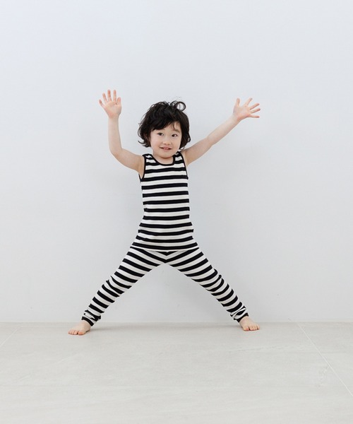 LOWRYS FARM(ローリーズファーム)の「リブタンク 289432(タンクトップ・キッズ・アイボリー/ブラック/グレー・110cm/150cm/140cm/120cm/130cm)」の4枚目の写真