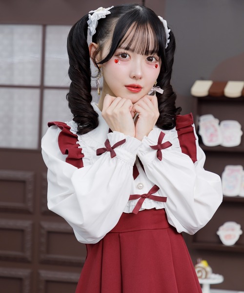 ROJITA(ロジータ)の「メニーリボンクリップセット(バレッタ/ヘアクリップ・レディース・ブラック/マルチ/ホワイト/ピンク・FREE)」の14枚目の写真