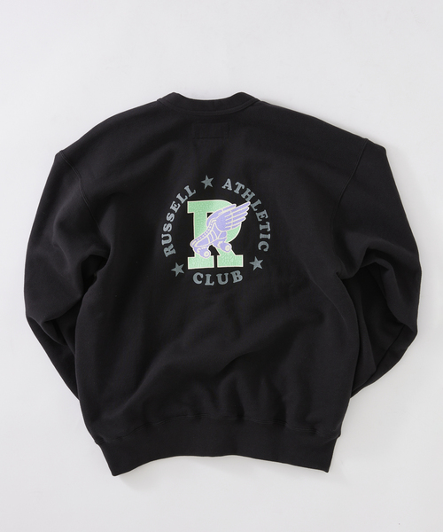 Russell Athletic（ラッセルアスレティック）の「RUSSELL ATHLETIC / ラッセルアスレティック 別注 スウェットカーディガン（カーディガン/ボレロ・メンズ・ブラック/ボルドー/ライトグレー・LARGE/MEDIUM）」の6枚目の写真