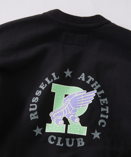 Russell Athletic（ラッセルアスレティック）の「RUSSELL ATHLETIC / ラッセルアスレティック 別注 スウェットカーディガン（カーディガン/ボレロ・メンズ・ブラック/ボルドー/ライトグレー・LARGE/MEDIUM）」の9枚目の写真