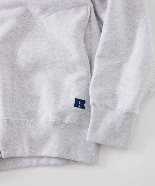 Russell Athletic（ラッセルアスレティック）の「RUSSELL ATHLETIC / ラッセルアスレティック 別注 スウェットカーディガン（カーディガン/ボレロ・メンズ・ブラック/ボルドー/ライトグレー・LARGE/MEDIUM）」の13枚目の写真