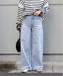 SOMETHING | 【SOMETHING】「LISA」ビンテージワイド(デニムパンツ)