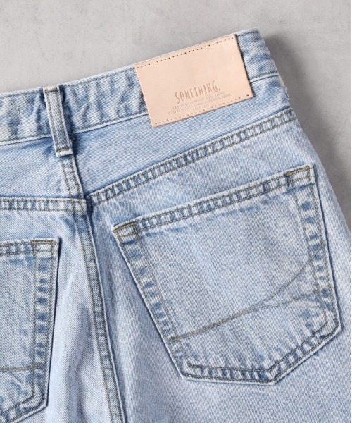 SOMETHING（サムシング）の「【SOMETHING】「LISA」ビンテージワイド（デニムパンツ・レディース・ライトインディゴブルー・S/M/XS）」の8枚目の写真