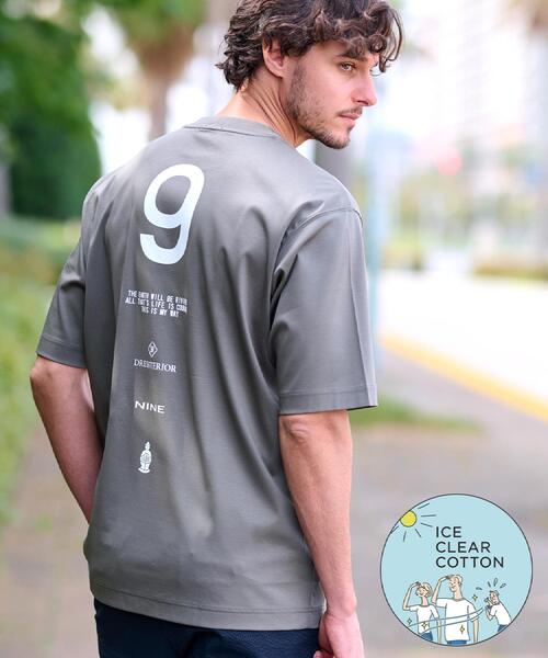 DRESSTERIOR(ドレステリア)の「【接触冷感/抗菌防臭/消臭】ICE CLEAR COTTON NINEストリートTシャツ(Tシャツ/カットソー・メンズ・ブラック/ホワイト/ブラウン系その他/カーキ・90/91/92/94)」の4枚目の写真
