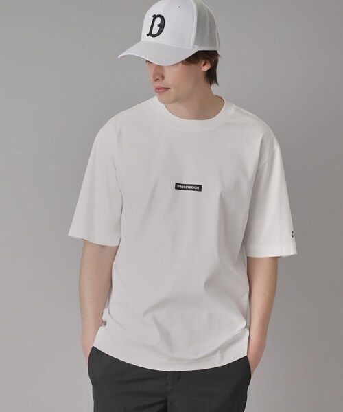 DRESSTERIOR(ドレステリア)の「【接触冷感/抗菌防臭/消臭】ICE CLEAR COTTON NINEストリートTシャツ(Tシャツ/カットソー・メンズ・ブラック/ホワイト/ブラウン系その他/カーキ・90/91/92/94)」の5枚目の写真