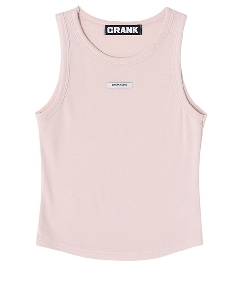 CRANK（クランク）の「CRANK／クルーネックタンクトップ（タンクトップ