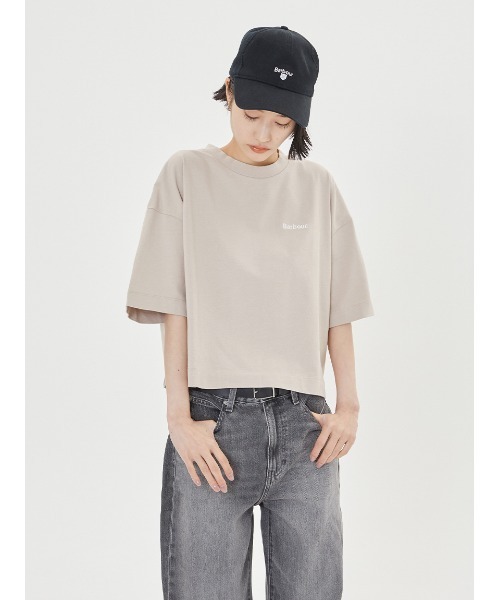 tシャツ JAPAN LIMITED” クロップド ワンポイントロゴ Tシャツ レディース JAPAN LIMITED' クロップド ワンポイントロゴ Tシャツ（Tシャツ