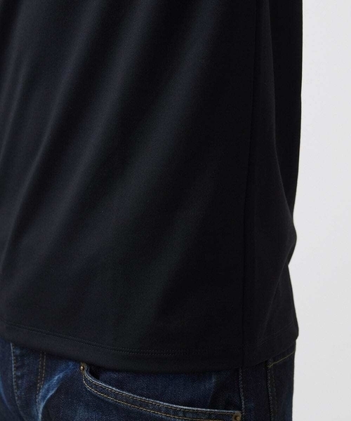 MICHEL KLEIN HOMME   （ミッシェルクランオム）の「《日本製》胸ポケット付きクルーネック半袖カットソー（Tシャツ/カットソー・メンズ・ホワイト/ブラック/ブルー・MEDIUM/LARGE/X-LARGE）」の13枚目の写真