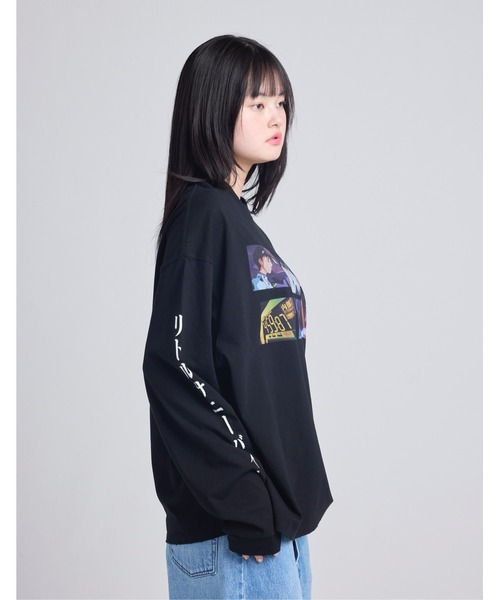 Little sunny bite(リトルサニーバイト)の「【8】【it】evangelion x little sunny bite long tee(Tシャツ/カットソー・レディース・ホワイト/ピンク/ブラック・SMALL/MEDIUM)」の16枚目の写真