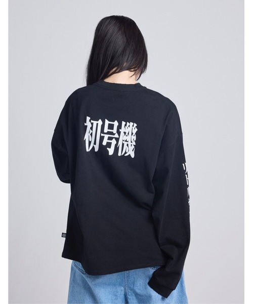 Little sunny bite(リトルサニーバイト)の「【8】【it】evangelion x little sunny bite long tee(Tシャツ/カットソー・レディース・ホワイト/ピンク/ブラック・SMALL/MEDIUM)」の17枚目の写真