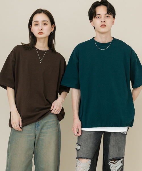 ユニセックス』アソートドローコードショートスリーブTシャツ（T