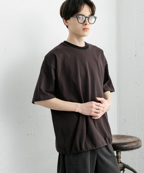 Tシャツ・カットソー TOP ユニセックス』アソートドローコードショートスリーブTシャツ（T