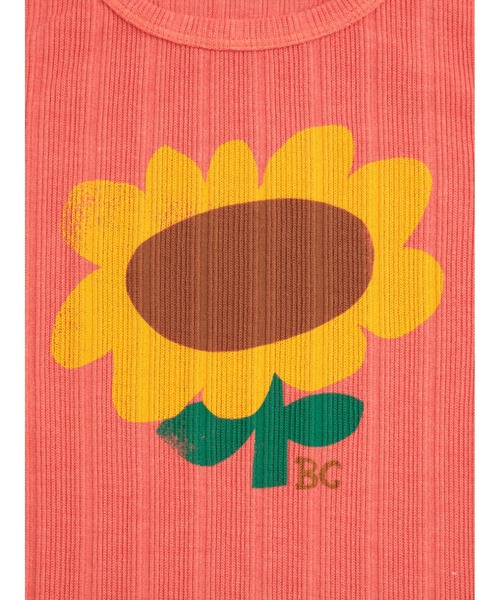 BOBO CHOSES（ボボショーズ）の「Sunflower tank top（タンクトップ・キッズ・オレンジ・110/120/130）」の5枚目の写真
