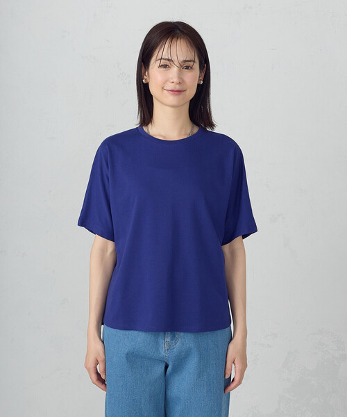 COMME CA ISM(コムサイズム)の「日本の色 Tシャツ "夜明けの海”(Tシャツ/カットソー・レディース・ブルー/マスタード/チャコール/アイボリー・LARGE/MEDIUM/SMALL)」の20枚目の写真