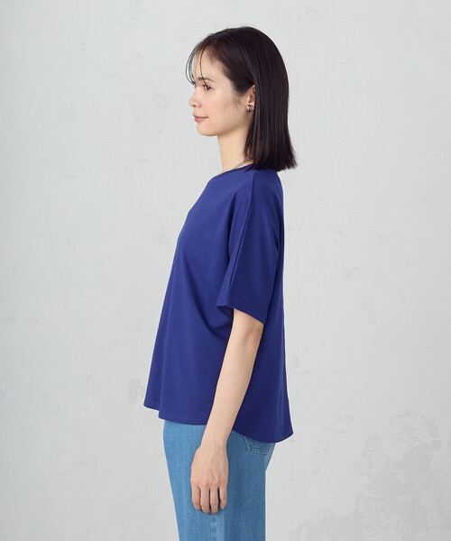 COMME CA ISM(コムサイズム)の「日本の色 Tシャツ "夜明けの海”(Tシャツ/カットソー・レディース・ブルー/マスタード/チャコール/アイボリー・LARGE/MEDIUM/SMALL)」の21枚目の写真