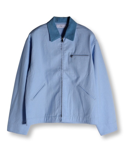 FUSE(フューズ)の「デトロイトジャケット(ブルゾン・メンズ・ベージュ/ブラック/ブルー・02/03)」の2枚目の写真