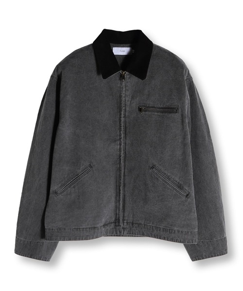 FUSE(フューズ)の「デトロイトジャケット(ブルゾン・メンズ・ベージュ/ブラック/ブルー・02/03)」の3枚目の写真