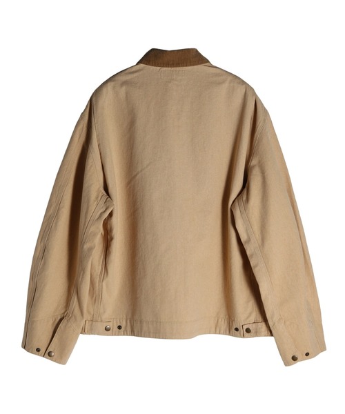 FUSE(フューズ)の「デトロイトジャケット(ブルゾン・メンズ・ベージュ/ブラック/ブルー・02/03)」の11枚目の写真