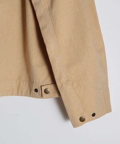 FUSE(フューズ)の「デトロイトジャケット(ブルゾン・メンズ・ベージュ/ブラック/ブルー・02/03)」の7枚目の写真