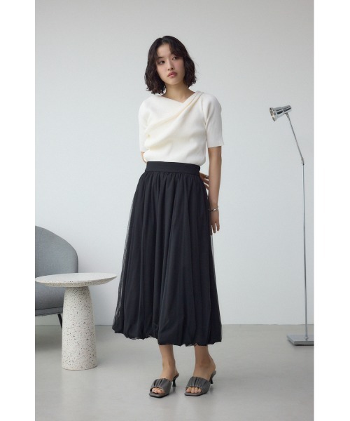 AZUL by moussy(アズールバイマウジー)の「ギャザーストラップスクエアトゥサンダル 靴(サンダル・レディース・アイボリー/ブラック/グレー/レッド・SMALL/MEDIUM/LARGE)」の21枚目の写真