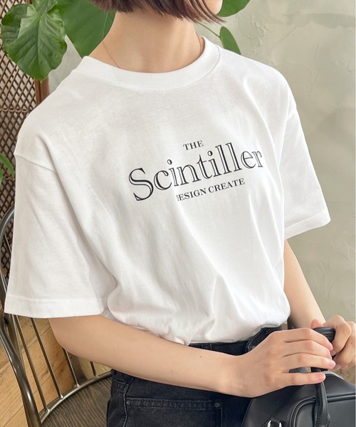 spiritoso(スピリトーゾ)の「【spiritoso】シンプルロゴアソートTシャツ(CP)(Tシャツ/カットソー・レディース・ホワイト/ホワイト×グレー/ブラック/ホワイト×ブラック/ホワイト系1/ホワイト系2/ホワイト×レッド・L/M)」の4枚目の写真
