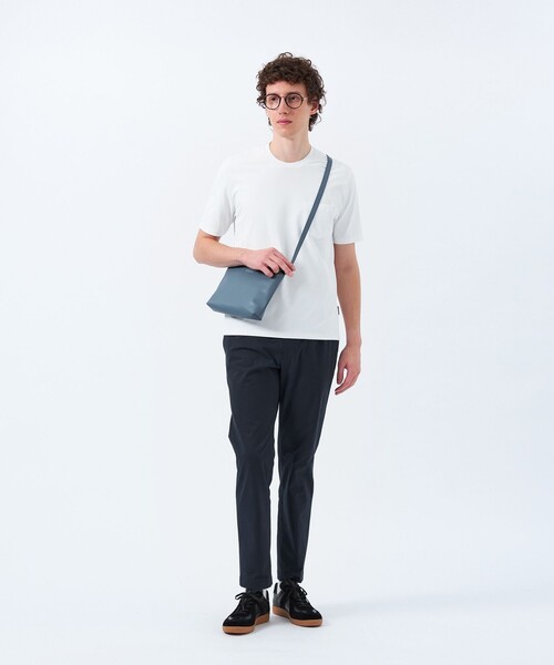 MACKINTOSH PHILOSOPHY(マッキントッシュ フィロソフィー)の「【TROTTER with MOONRAKERS 】 トロッター Tシャツ ムーンテックジャージー(Tシャツ/カットソー・メンズ・グレー系その他2/ダークネイビー/ブラック/ホワイト・40/38/42)」の5枚目の写真