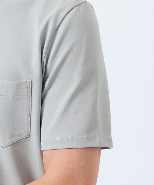 MACKINTOSH PHILOSOPHY(マッキントッシュ フィロソフィー)の「【TROTTER with MOONRAKERS 】 トロッター Tシャツ ムーンテックジャージー(Tシャツ/カットソー・メンズ・グレー系その他2/ダークネイビー/ブラック/ホワイト・40/38/42)」の12枚目の写真