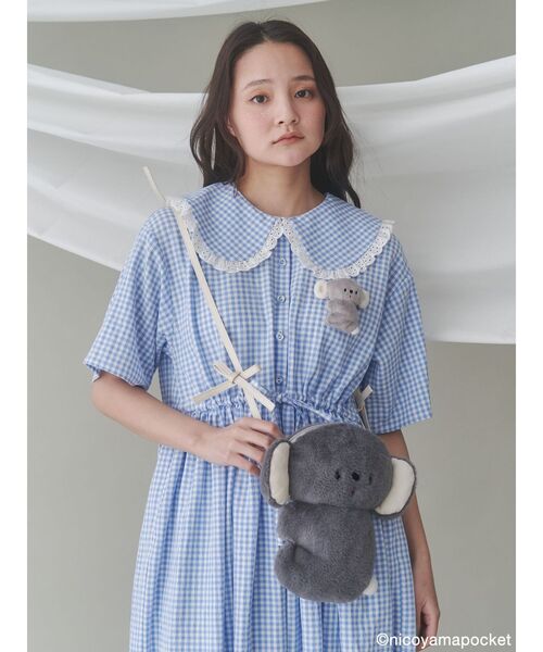 にこやまポッケ】おすわりコアラのぬいぐるみポシェット