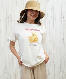 RIKKA FEMME/リッカファム テディベアTシャツ/ゆったりサイズ RF25HS01