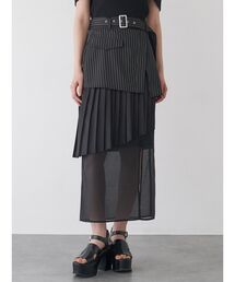 MURUA | 異素材MIXスリットスカート(スカート)