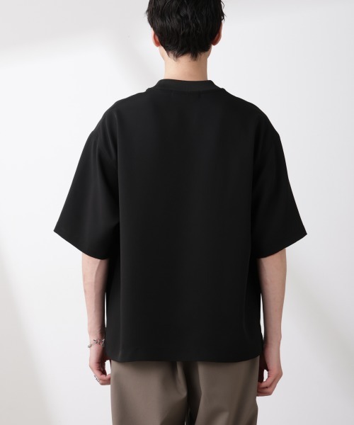 NANO universe(ナノユニバース)の「Epoche ZIP Tシャツ(Tシャツ/カットソー・メンズ・ブラック・L/M/S)」の11枚目の写真