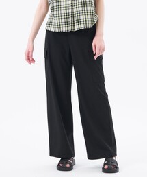 MACKINTOSH PHILOSOPHY | ストレッチツイルワイドパンツ(カーゴパンツ)