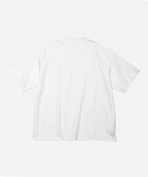 International Gallery BEAMS(インターナショナルギャラリービームス)の「QUATTROCCHI / インターロックファブリック Tシャツ(Tシャツ/カットソー・メンズ・チャコールグレー/ホワイト/ブラック・SMALL/LARGE/MEDIUM)」の1枚目の写真