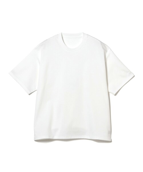 International Gallery BEAMS(インターナショナルギャラリービームス)の「QUATTROCCHI / インターロックファブリック Tシャツ(Tシャツ/カットソー・メンズ・チャコールグレー/ホワイト/ブラック・SMALL/LARGE/MEDIUM)」の4枚目の写真