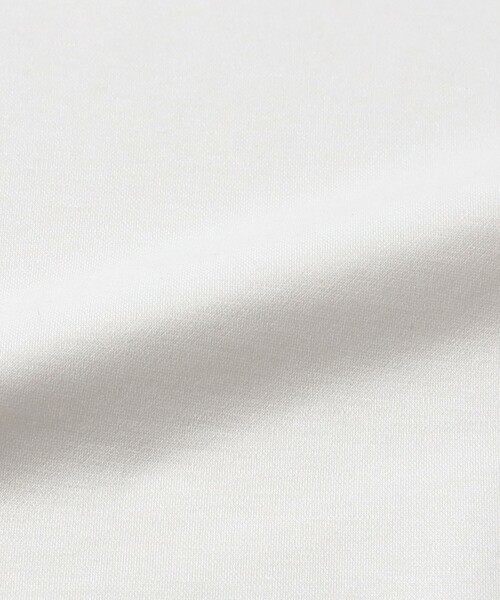International Gallery BEAMS(インターナショナルギャラリービームス)の「QUATTROCCHI / インターロックファブリック Tシャツ(Tシャツ/カットソー・メンズ・チャコールグレー/ホワイト/ブラック・SMALL/LARGE/MEDIUM)」の6枚目の写真