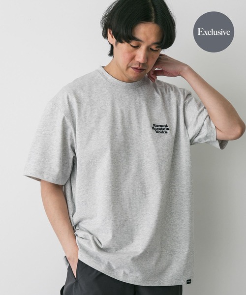 MARMOT(マーモット)の「『別注』Marmot×DOORS MMW Short-Sleeve T-shirts(Tシャツ/カットソー・メンズ・ブルー/ブラック/ホワイト/グレー・X-LARGE/LARGE/MEDIUM)」の3枚目の写真