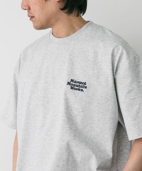 MARMOT(マーモット)の「『別注』Marmot×DOORS MMW Short-Sleeve T-shirts(Tシャツ/カットソー・メンズ・ブルー/ブラック/ホワイト/グレー・X-LARGE/LARGE/MEDIUM)」の10枚目の写真