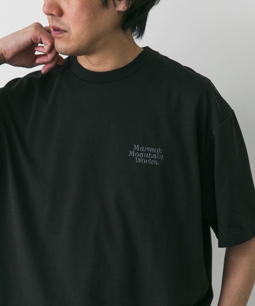 MARMOT(マーモット)の「『別注』Marmot×DOORS MMW Short-Sleeve T-shirts(Tシャツ/カットソー・メンズ・ブルー/ブラック/ホワイト/グレー・X-LARGE/LARGE/MEDIUM)」の15枚目の写真