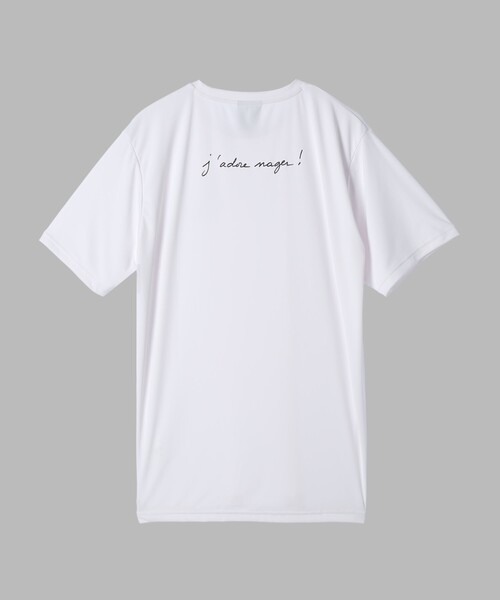 agnes b.（アニエスベー）の「agnes b. x arena 半袖 Tシャツ（Tシャツ/カットソー・レディース・ホワイト・SMALL/MEDIUM/LARGE/X-LARGE）」の2枚目の写真