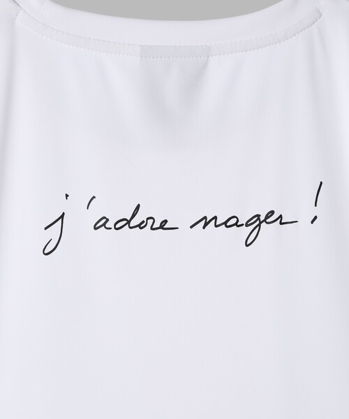 agnes b.（アニエスベー）の「agnes b. x arena 半袖 Tシャツ（Tシャツ/カットソー・レディース・ホワイト・SMALL/MEDIUM/LARGE/X-LARGE）」の6枚目の写真